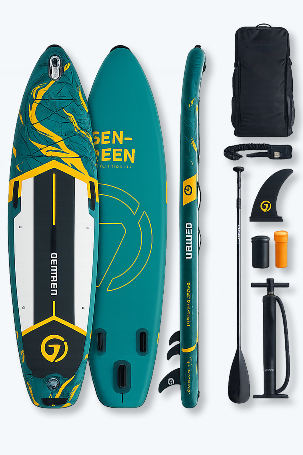 Inflatable Stand Up Paddle Board for Adults | Stable All-Around SUP Board with Premium Accessories