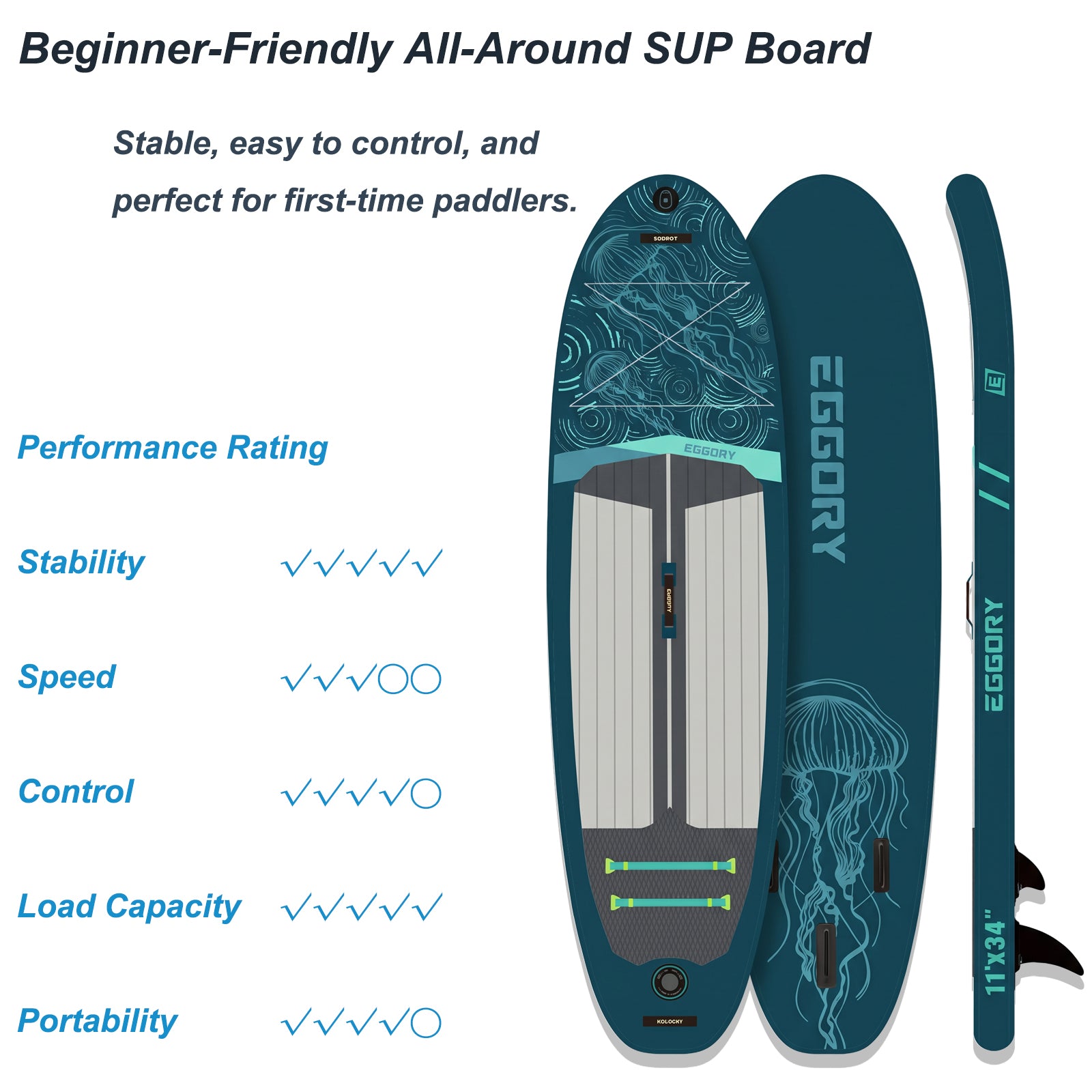 Premium Inflatable Paddle Board with Accessories | Voernone