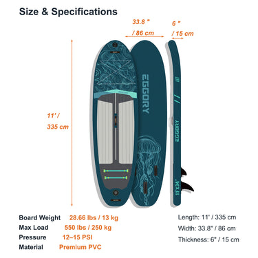 Premium Inflatable Paddle Board with Accessories | Voernone