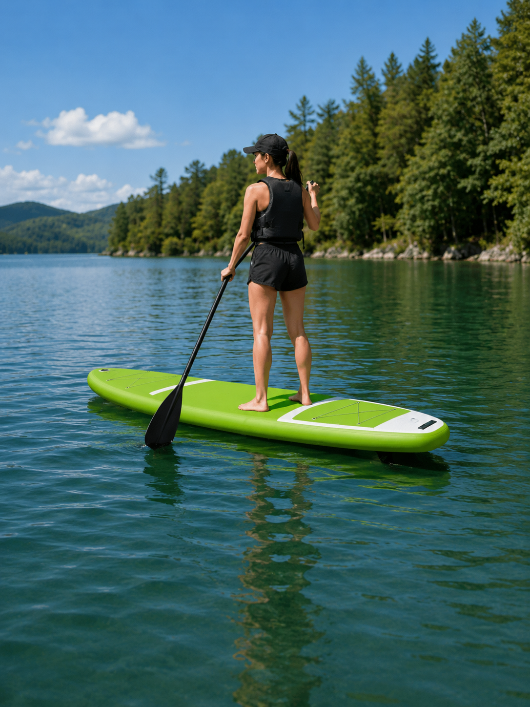 Wassersport im Freien: Stand Up Paddling, Surfen & Angeln
