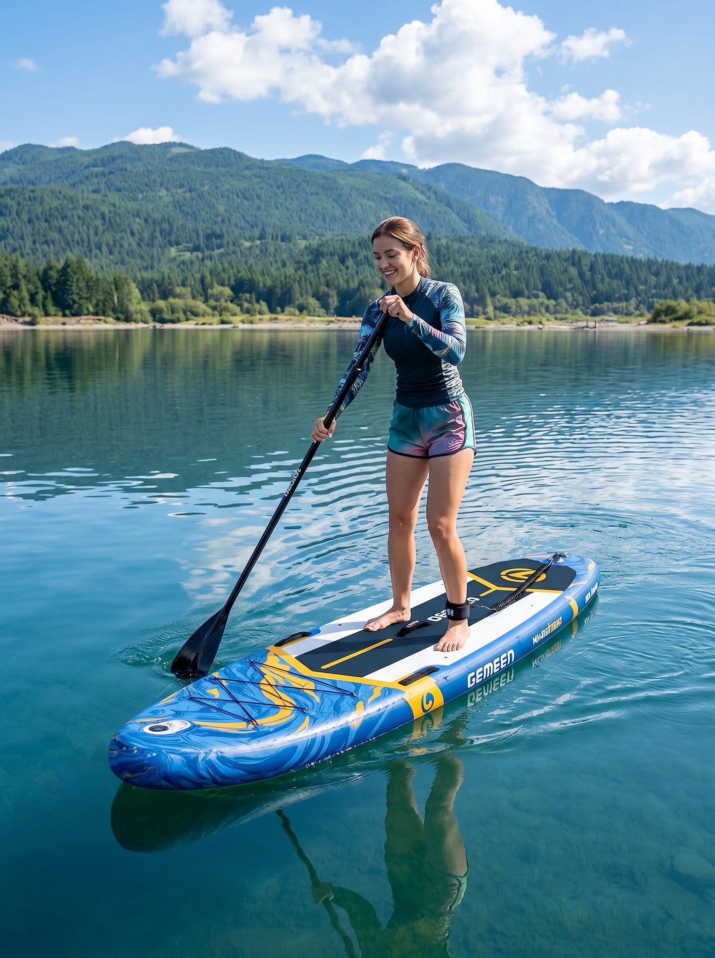 Inflatable Stand Up Paddle Board for Adults | Stable All-Around SUP Board with Premium Accessories