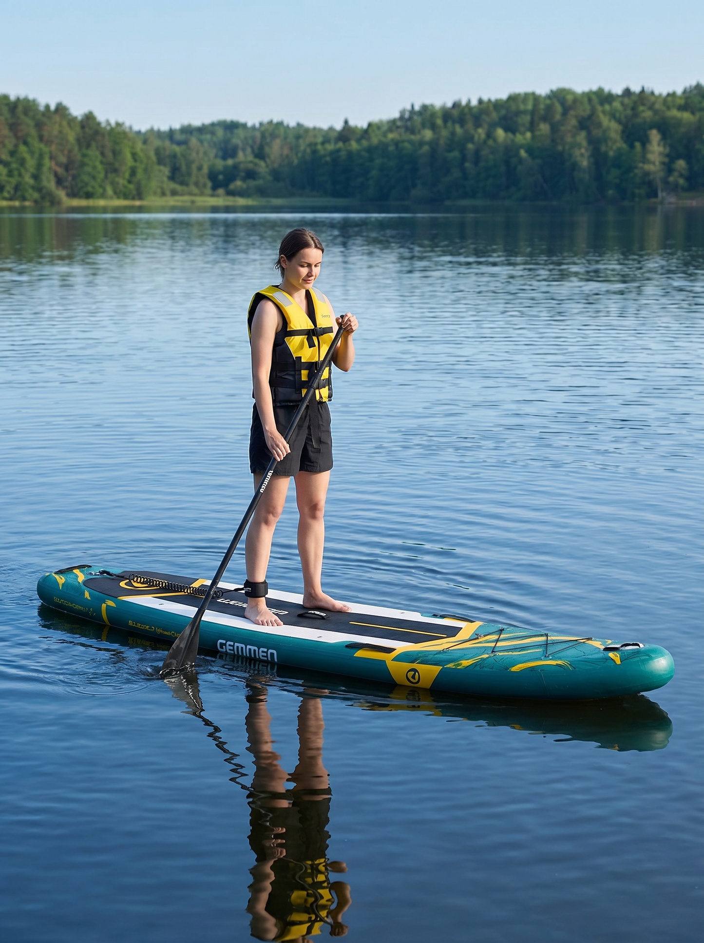Inflatable Stand Up Paddle Board for Adults | Stable All-Around SUP Board with Premium Accessories