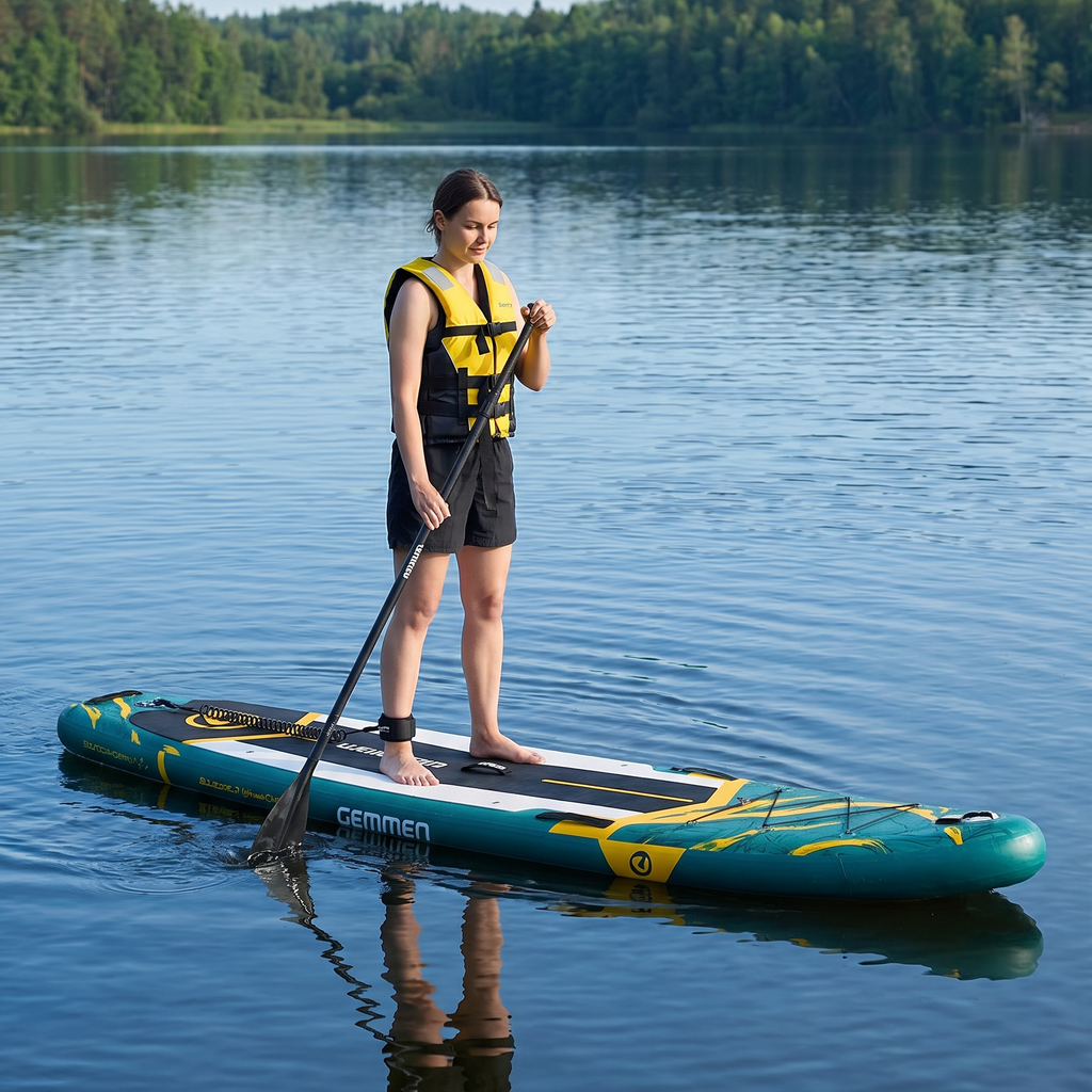 Inflatable Stand Up Paddle Board for Adults | Stable All-Around SUP Board with Premium Accessories